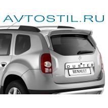 Duster Спойлер задней двери под покраску чистое стекло