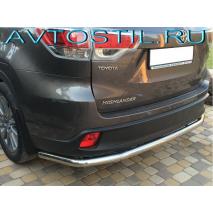 Highlander Защита заднего бампера угловая большая d60 нержавейка