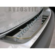 Volkswagen Golf 5 2004-2008 Накладка на задний бампер нержавейка V / Vl+