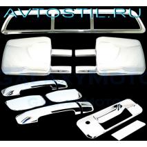 Tundra 2007-2013 Double Cab Накладки на зеркала для прицепа ручки ручку багажника и стоп-сигнал