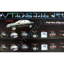 Honda Accord 1999-2003 Набор накладок хром; фары; фонари; АКПП; стойки; зеркала; ручки ; крышку багажника.