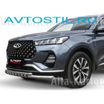 X-Cross 7 Защита передняя нижняя труба двойная 57/42 мм нержавейка G