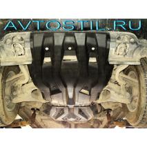 Land Cruiser 200 5 Защита картера двигателя КПП и РК композит 10 мм 2 части