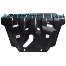 RAV4 Защита картера двигателя и кпп Toyota Rav 4 2015 V-2,5 композит 6 мм