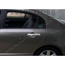 Honda Civic 2006-2011 Накладки на ручки дверей нержавейка 4 двери