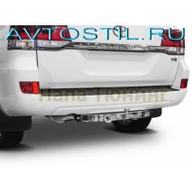 Land Cruiser 200 Фаркоп ТСУ нержавейка съемный квадрат надпись Land Cruise
