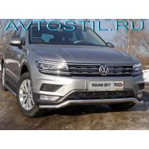 Tiguan Защита передняя нижняя 60 мм пакет