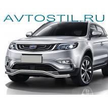 Atlas Защита переднего бампера 57 мм волна нержавейка