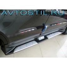 Santa Fe Пороги подножки площадки Classic Style крепеж в комплекте