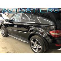 ML W164 2005-2011 Пороги подножки площадки BMW Style
