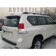 Prado 150 Рейлинги продольные черные Oem Style