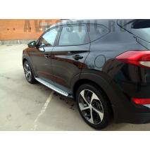 Tucson Пороги подножки площадки BMW Style
