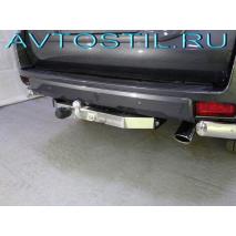 Prado 120 Фаркоп ТСУ с накладкой из нержавейки с надписью LAND CRUISER