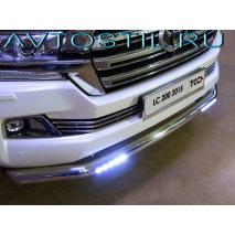 Land Cruiser 200 Решетка радиатора 12 мм нержавейка