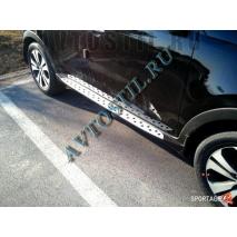 Sportage Пороги подножки площадки BMW Style