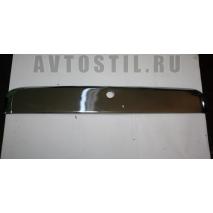 Duster накладка над номером на крышку багажника нержавейка