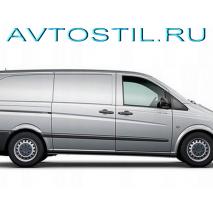 Vito 2015 Молдинги на двери 6шт. для авто с 1-ой сдвижной дв. длинная база нержавейка