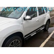 Duster Пороги подножки площадки крепеж в комплекте