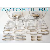 Land Cruiser 200 2007-2011 Набор накладок; фары; задние фонари; поворотники; зеркала, ручки дверей, под ручки.