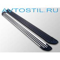 Cherokee Пороги подножки площадки алюминиевые крепеж в комплекте