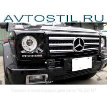 G-Class W463 Хромированные накладки на передние противотуманные фары в бампере
