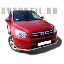 RAV4 Передняя защита труба 60 мм нержавейка
