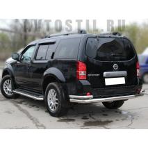 Pathfinder Пороги обвод штатного порога 53 мм нержавейка