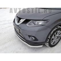 X-Trail Решетка радиатора нижняя 12 мм нержавейка