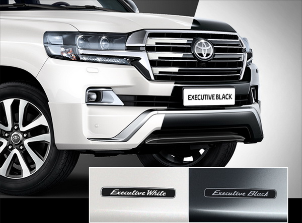  Executive White Toyota Land Cruiser 200 2015